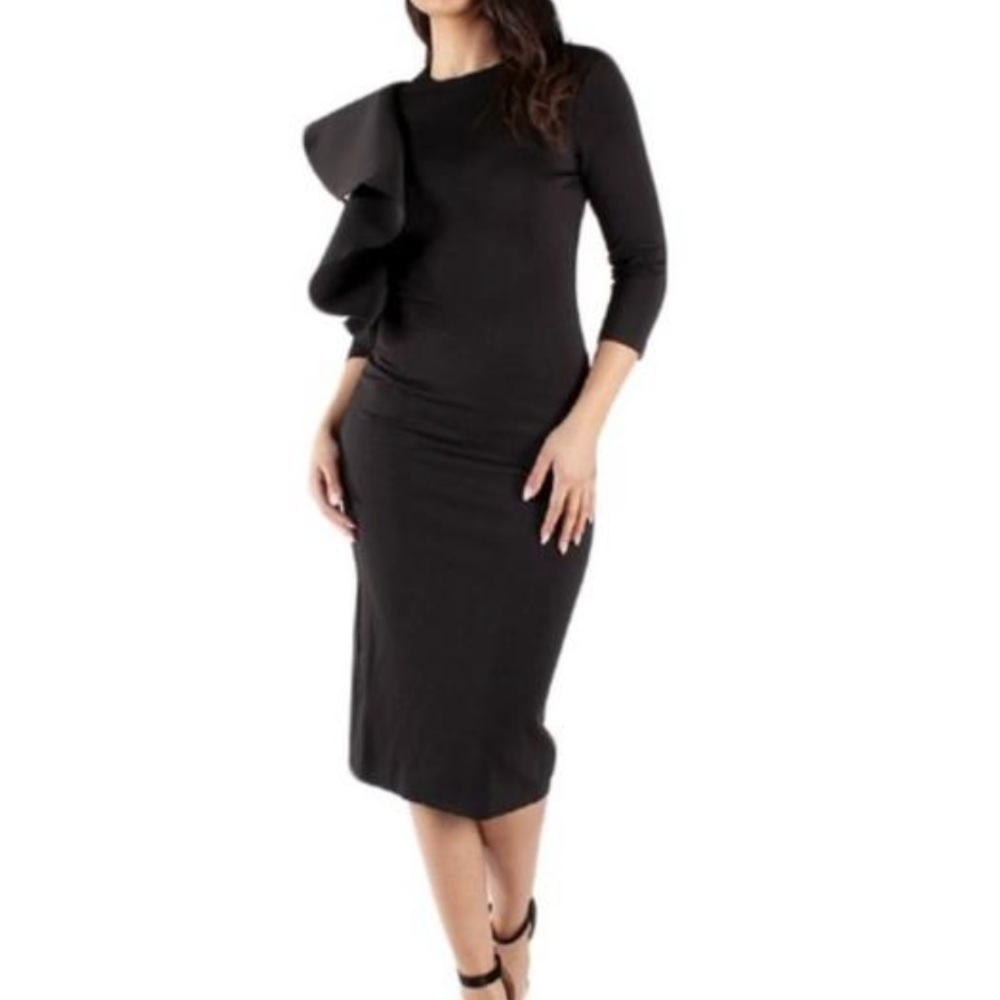 BLACK cocktail dress size medium